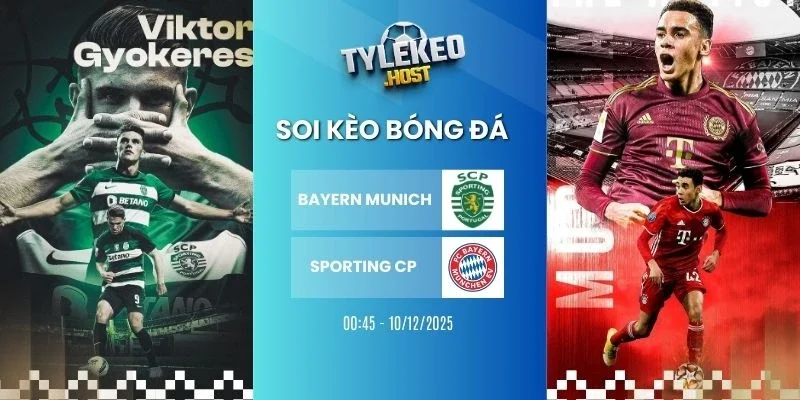 ty le keo bayern munich vs sporting cp