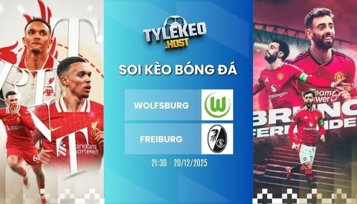 ty le keo wolfsburg vs freiburg bundesliga 20 12 2025